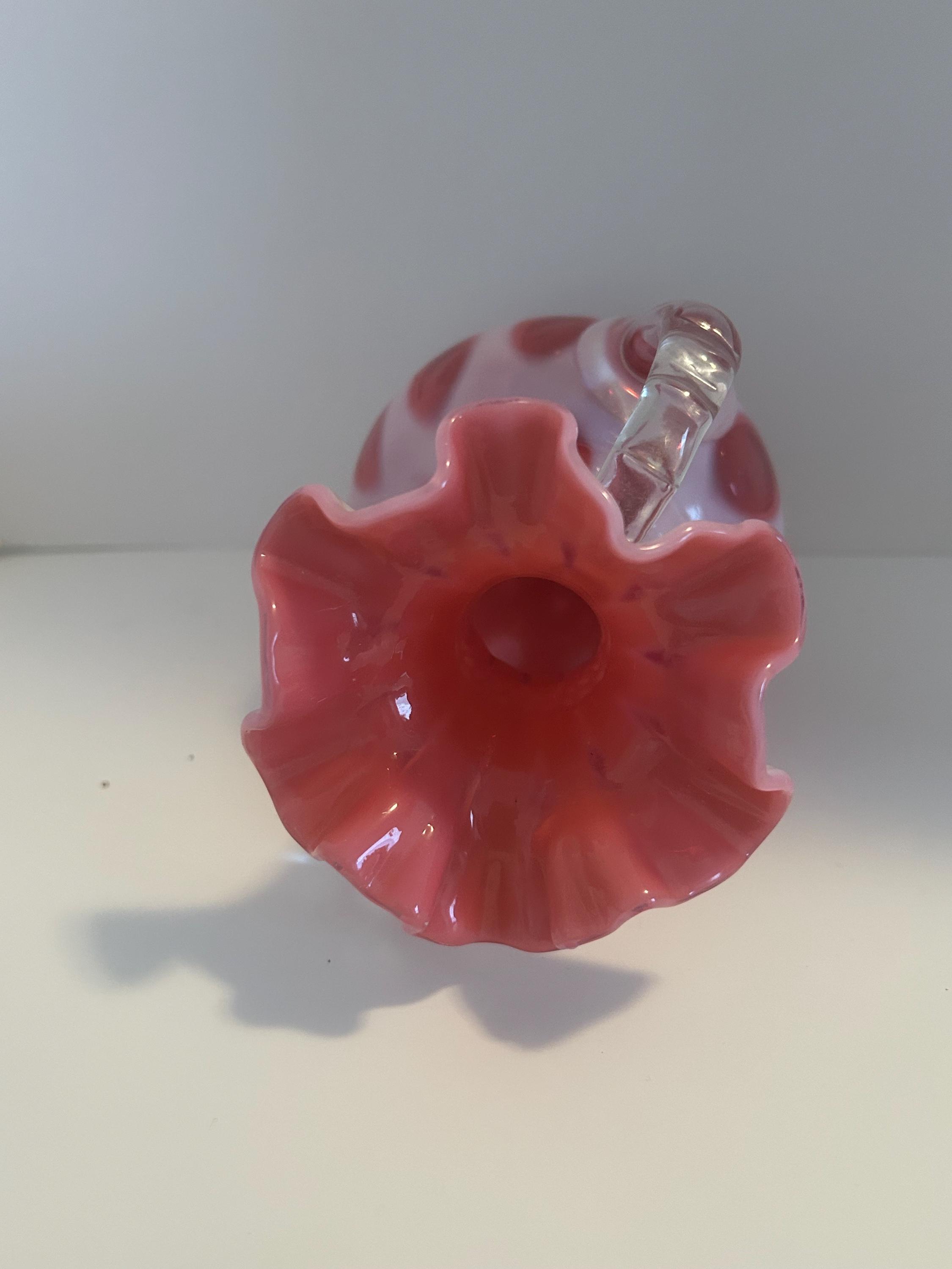 ゆりやんさん専用 フェントンクランベリーコインドット フェントン クランベリー オパールセント コイン ドット 2 ハンドル