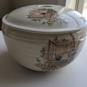 Coors Pottery Open Window Triple Service Casserole