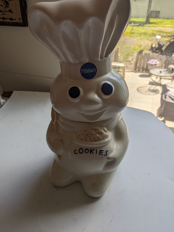 1999 Pillsbury Dough Boy Cookie Jar, Benjamin & Medwin, Pillsbury
