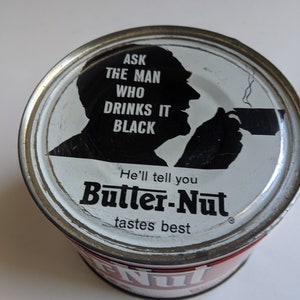 Vintage coffee can butter-nut 1 LB