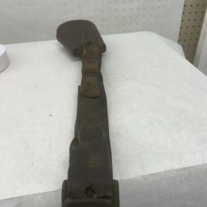 Old Large Metal Cow Bell with a Collar