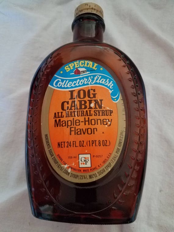 Log Cabin Bi Centennial Collector Syrup Bottles Etsy