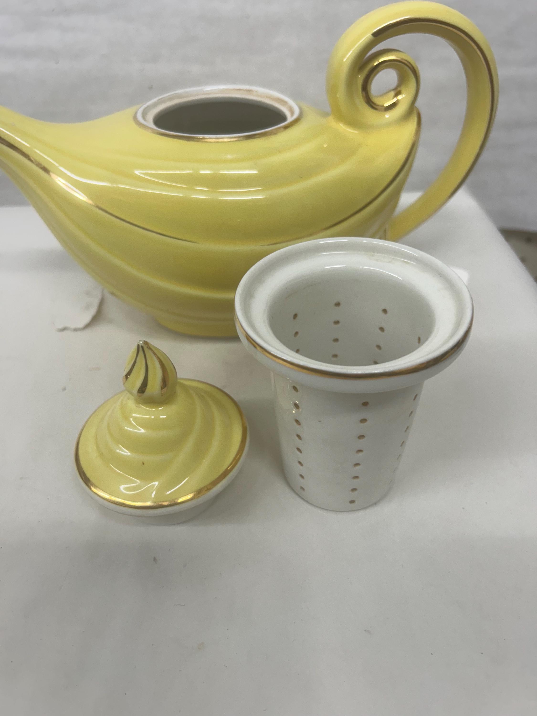Vintage Aladdin Teapot & Lid W/round Infuser Teapots by Hall in VGC ...