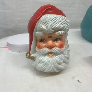 ヴィンテージサンタクロース回転オルゴール「ジングルベル」、バーマン＆アンダーソンヴィンテージクリスマス