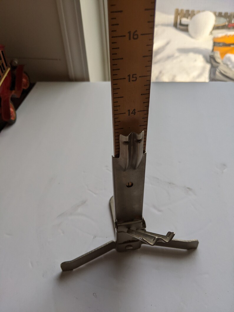 Vintage 50s PINIT Deluxe Wood Sewing Skirt Hem Marker Etsy