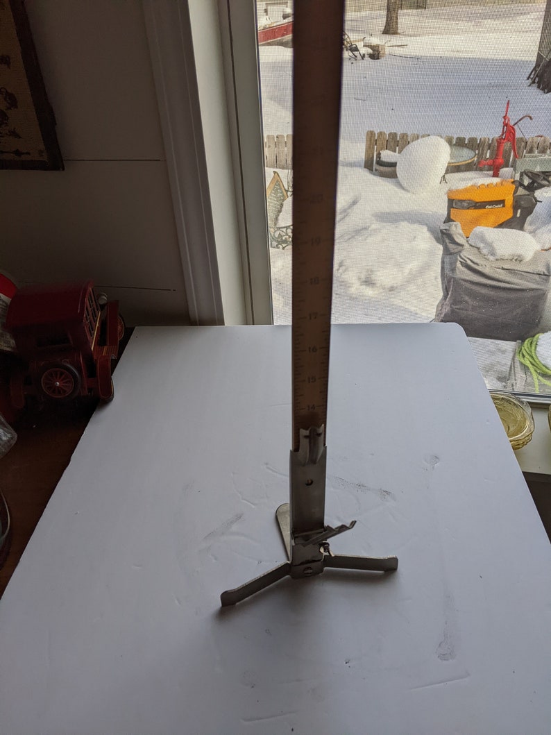 Vintage 50s PINIT Deluxe Wood Sewing Skirt Hem Marker Etsy