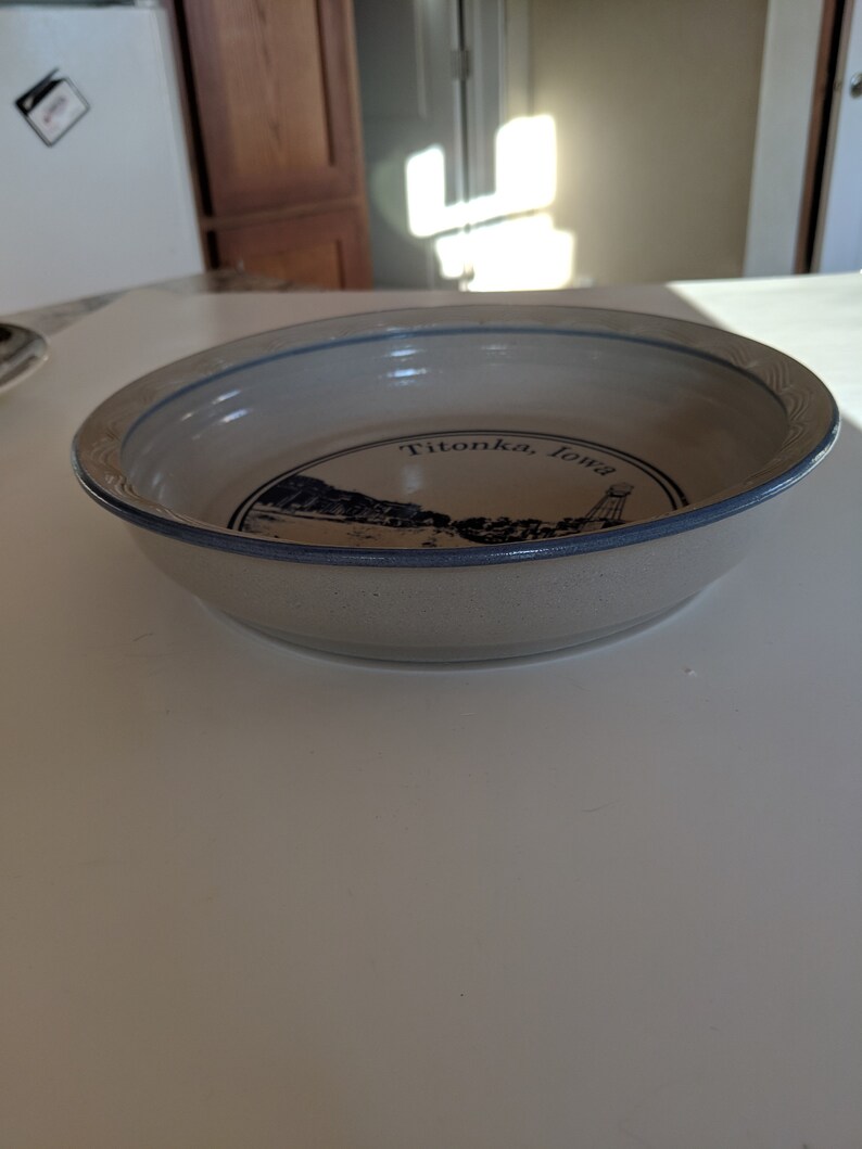 Titonka Iowa Centennial 1998 Red Wing Stoneware Advertising Etsy