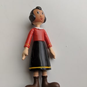 Vintage 1976 Olive Oyl plastic figure by Dakin.