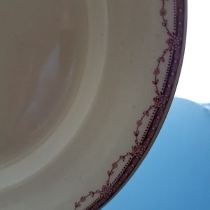Vintage Shenango Inca Ware Rimrol Plate