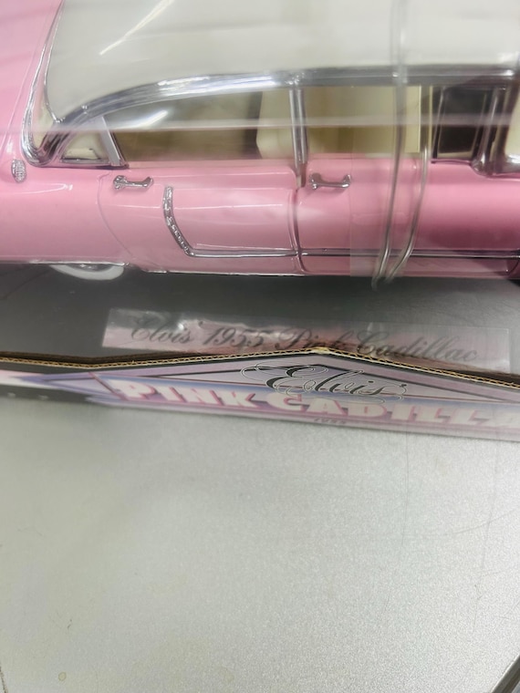 MRC 1:18 Scale Elvis Pink 1955 Cadillac Fleetwood Diecast Model