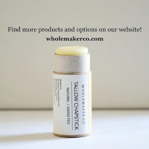 Tallow Chapstick