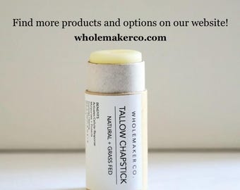 Organic Tallow Lip Balm