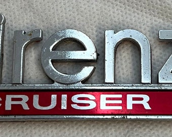 Oldsmobile OEM 1982-1988 Firenza Cruiser LX Fender Emblem Badge Logo Nameplate