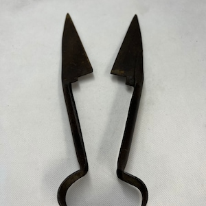 Sheep Shears Wool Cutters Scissors Metal Vintage Antique Farm Hand Tool
