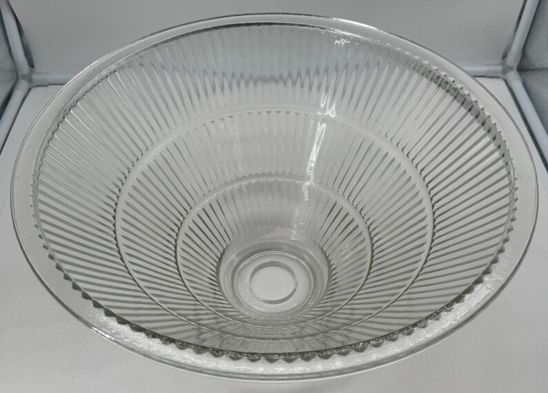 Reproduction Glass Vtg. Reproduction Glass Holophane/prismatic Shade 15