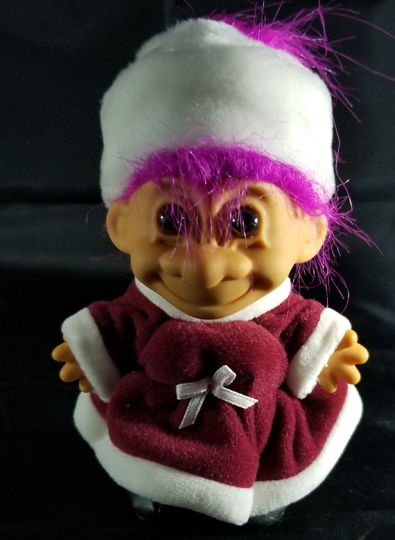 christmas troll doll