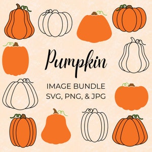 Instant Download Pumpkin, svg, png, jpg, pdf, Pumpkins Bundle, Digital Download, Pumpkin Clipart, Pumpkin Vector, Pumpkin Silhouette
