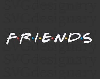 Free Free 242 Logo Svg Friends Logo Font SVG PNG EPS DXF File