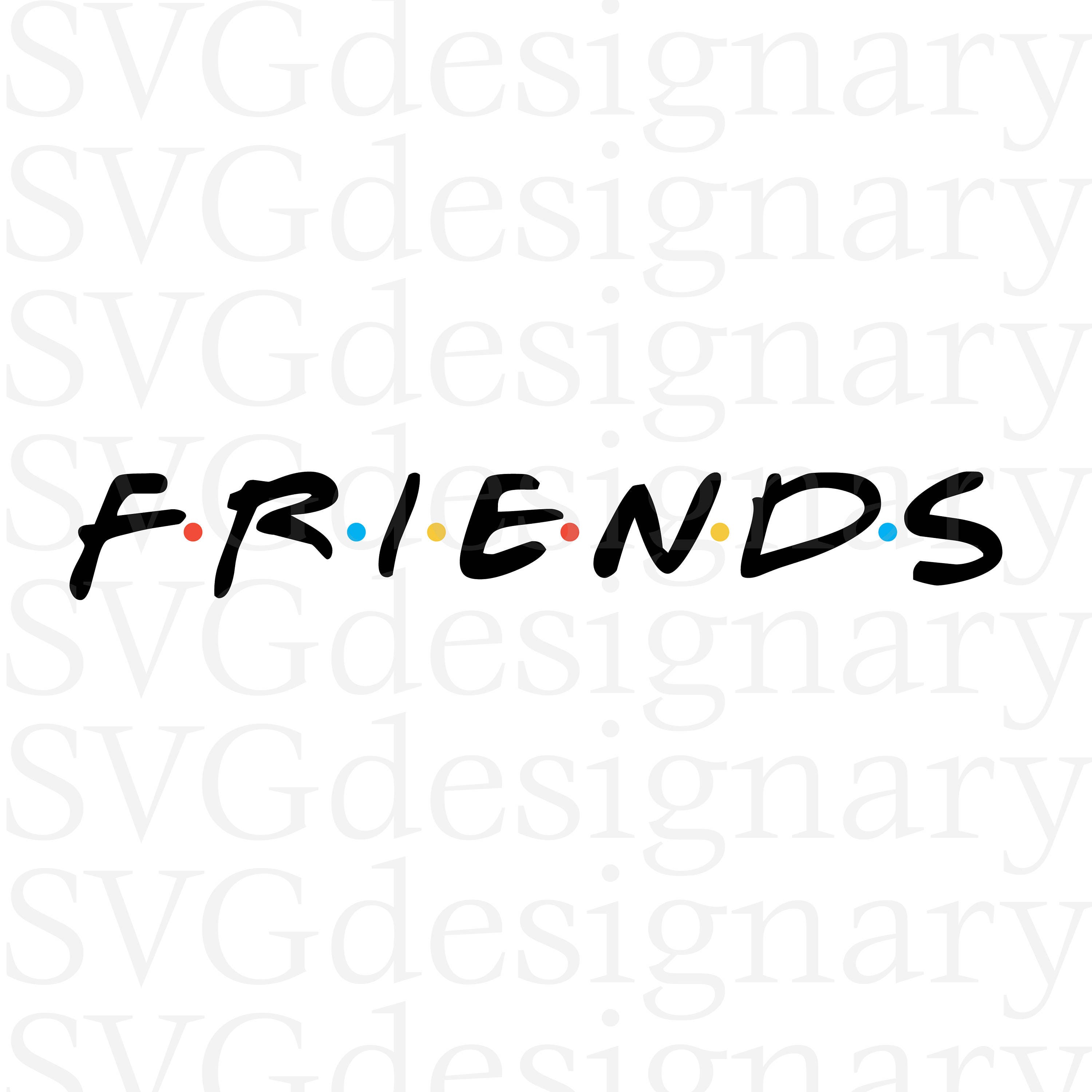 Download Friends TV Show Logo SVG PNG Download | Etsy