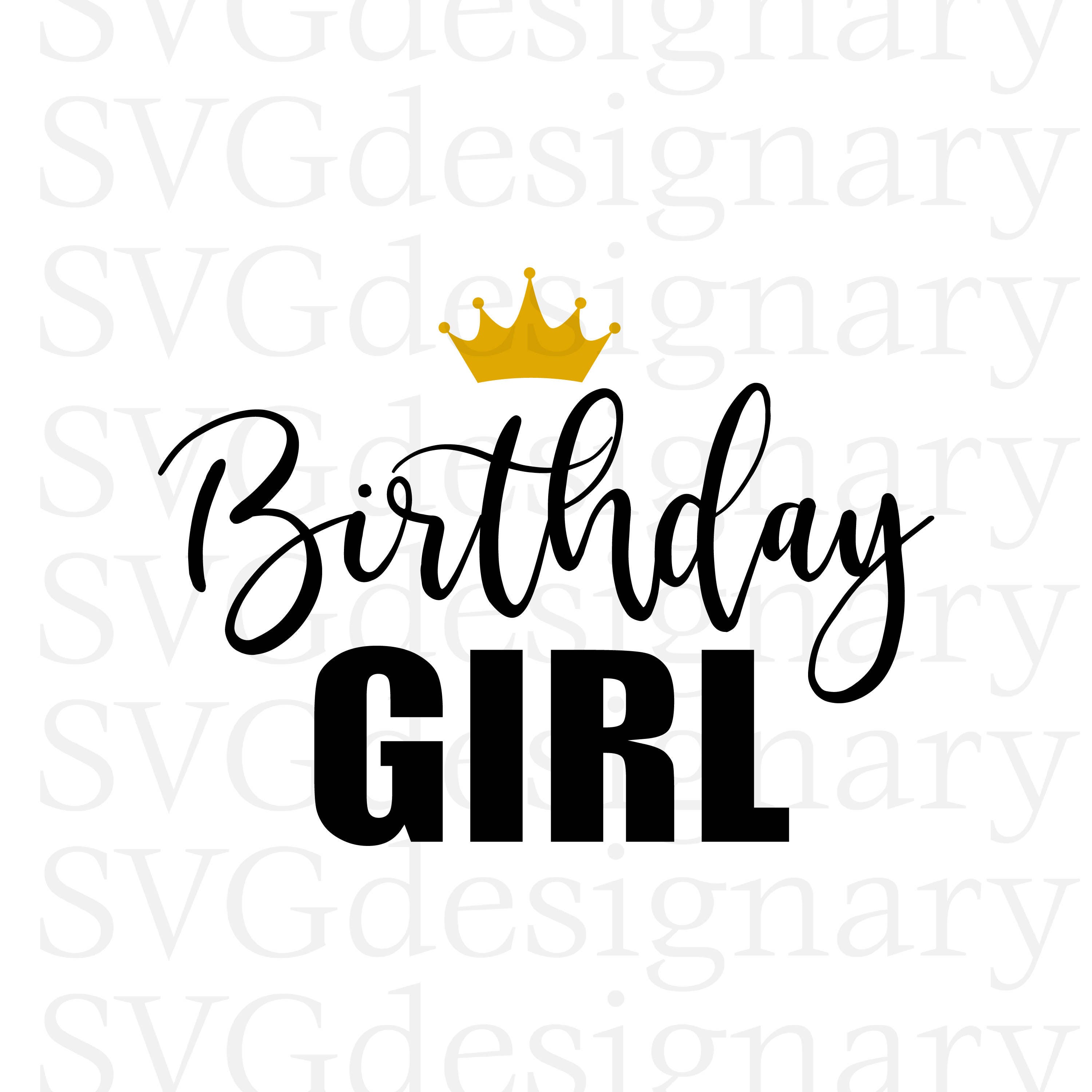Download Birthday Girl Crown Queen Women's Birthday Party | Etsy