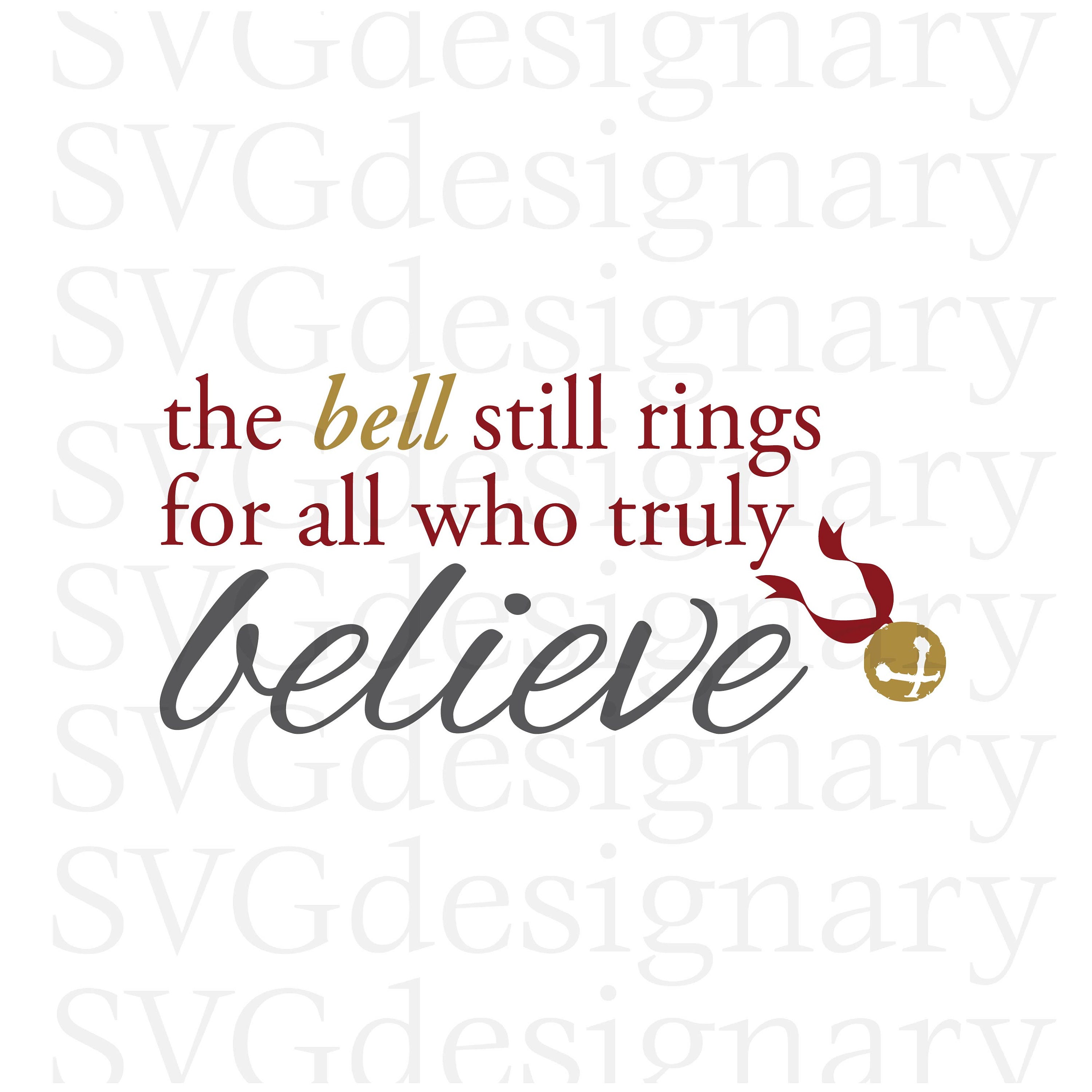 The Bell Still Rings For Those Who Truly Believe Printable The Bell Still Rings For Those Who Truly Believe Printable