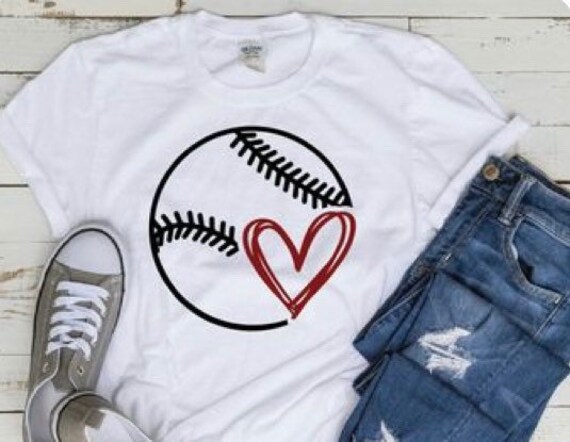 mlb heart shirt