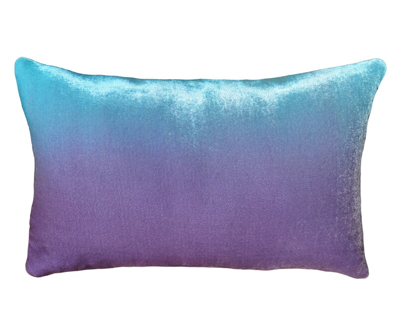 Ombré Velvet Pillow Cover. Hand Dyed & Painted Ombre on Etsy