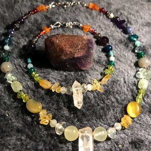 Create Your Custom Gemstone Necklace - Etsy