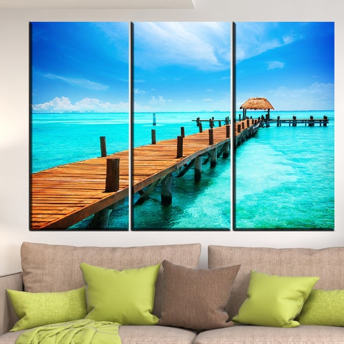 Atoll Red Sea Wall Art Fish Wall Art Tropical Fish Multi Etsy