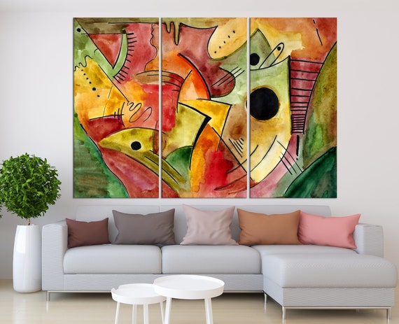 Arte De Pared 3 Piezas De Lienzos Florales De Giclee ... Arte De Pared 3 Piezas De Lienzos Florales De Giclee ...