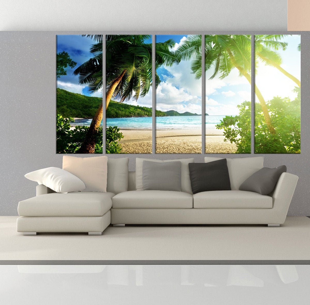 40X28 Palm Beach Torpical Ocean White Sand Palm Beach Torpical Ocean White Sand Picture Sensations Framed Canvas Art Print 40X28 B007-1P 40X28 Palm Beach Torpical Ocean White Sand Palm Beach Torpical Ocean White Sand Picture Sensations Framed Canvas Art Print 40X28 B007-1P