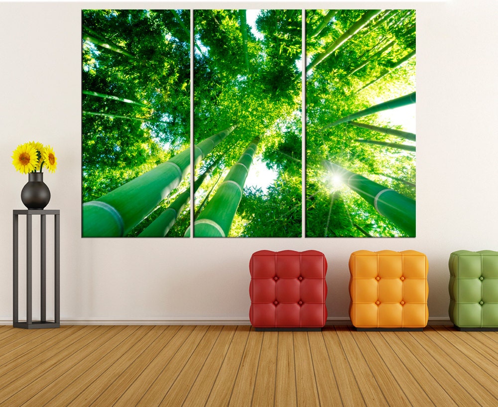 Forest photo print wall art canvas forest wall decor forest Etsy
