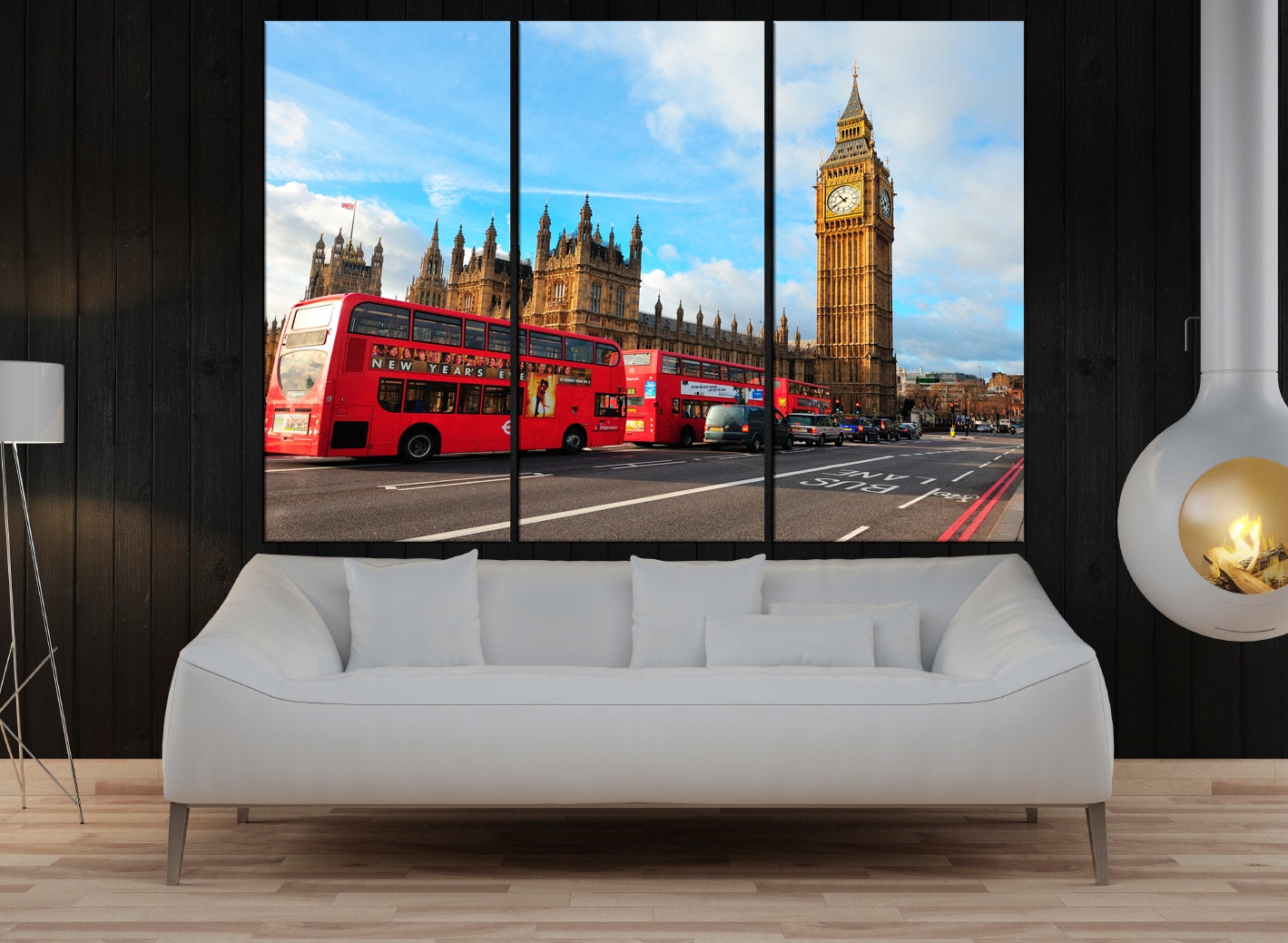 London bridge Large wall art canvas Print London canvas wall Etsy