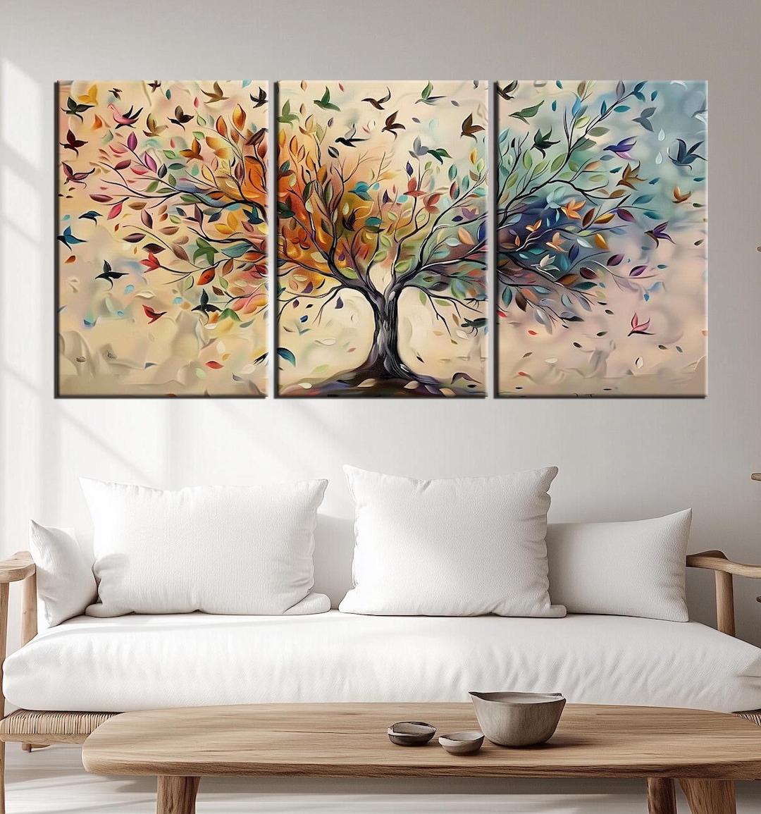 Yggdrasil Tree of Life Canvas Print | Large Wall Art With Vibrant ...