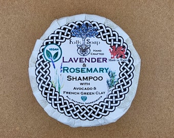 Shampoo Bar with Rosemary and Lavender