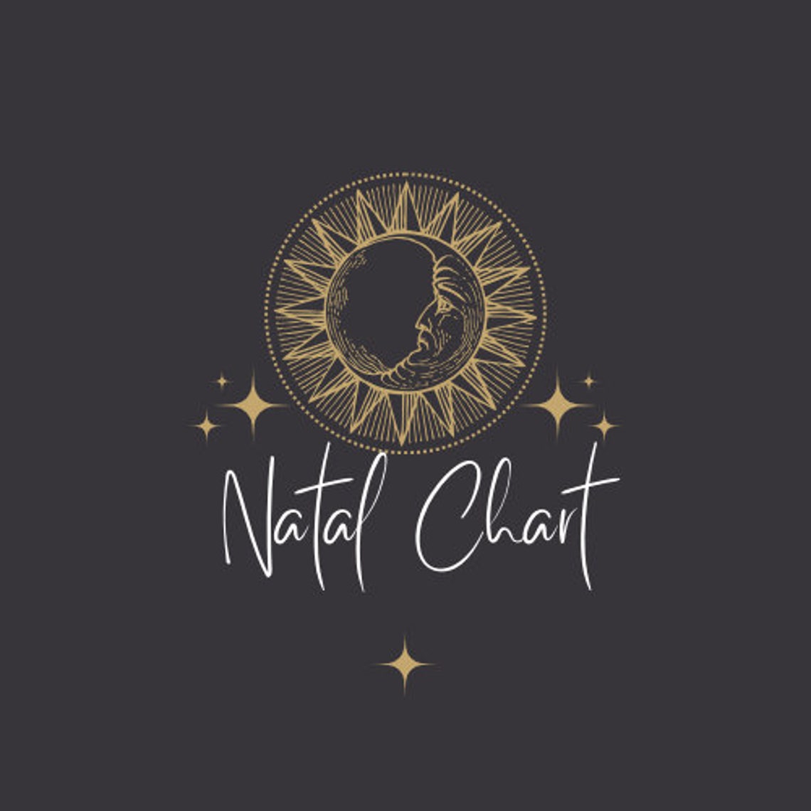 Natal Chart With Indepth Analysis Etsy