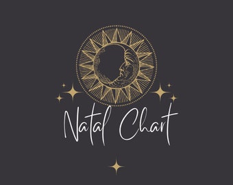 Natal Chart with In-Depth Analysis