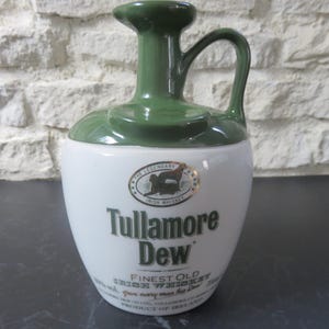 Jug, Tullamore Dew Bottle, Irish Whiskey, Ireland, 1980s