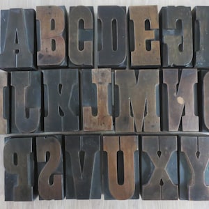 Caractères Typographiques, France, Années 40