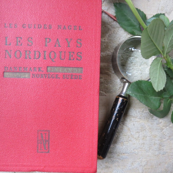 Livre Ancien, Préface Jean-Paul SARTRE , Guide de Voyage Vintage ,Les Pays Nordiques : Danemark, Norvège, Suède ,1955