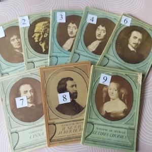 Classiques Français Illustrés Vaubourdolle,Années 30' 40',Édition Hachette ,Collector ,Pour Les Amoureux de textes Anciens, Vendus à L'Unité