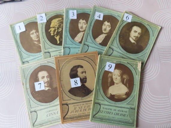 Classiques Français Illustrés Vaubourdolle,Années 30' 40',Édition Hachette ,Collector ,Pour Les Amoureux de textes Anciens, Vendus à L'Unité