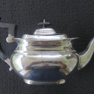 Teapot, Sheffield Coffee Pot, EPNS, Art Deco, Silver Plated, England
