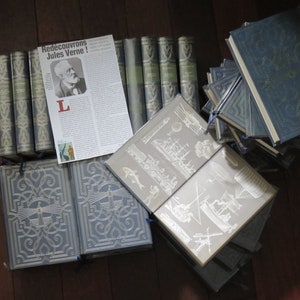 Jules Verne With Éditions Rencontre Lausanne, Exceptional Collection, Parus Between 1966 and 1971