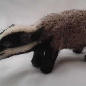 Hare Badger Fox Needle Felt Kit British Wool Unboxed 100% BRITISH WOOL