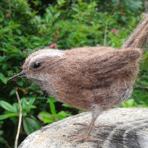 Wren  and Robin Needle Felt Kit UNBOXED 100% BRITISH WOOL