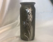 Heintz Art Sterling on Bronze Vase 3346 ca. 1912