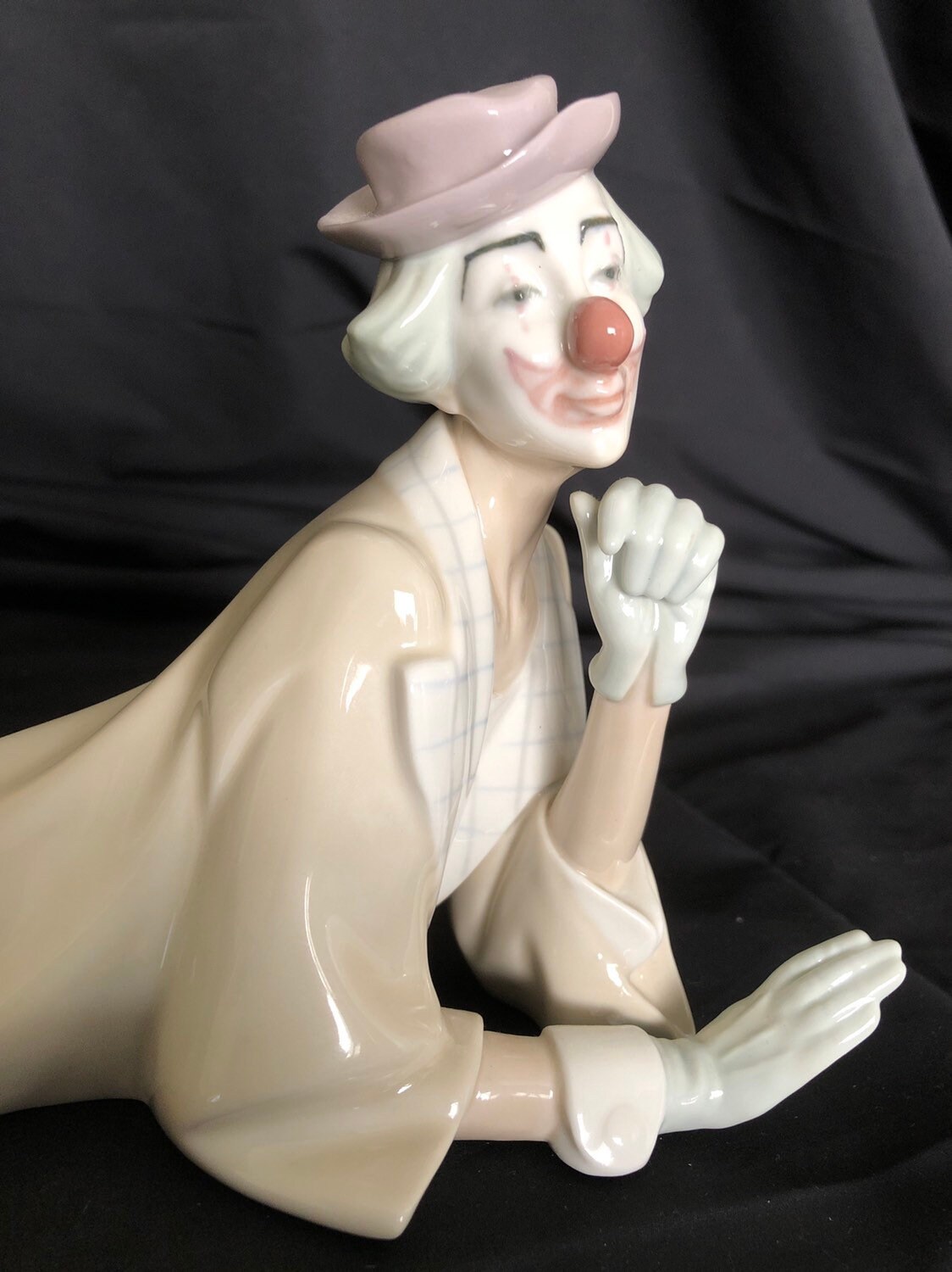 Lladro Porcelain Figurine Clown 4618 Ca. 1970 by Salvador Etsy