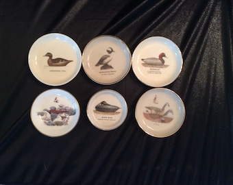 Ducks, Geese and Pheasant Plates set of 6