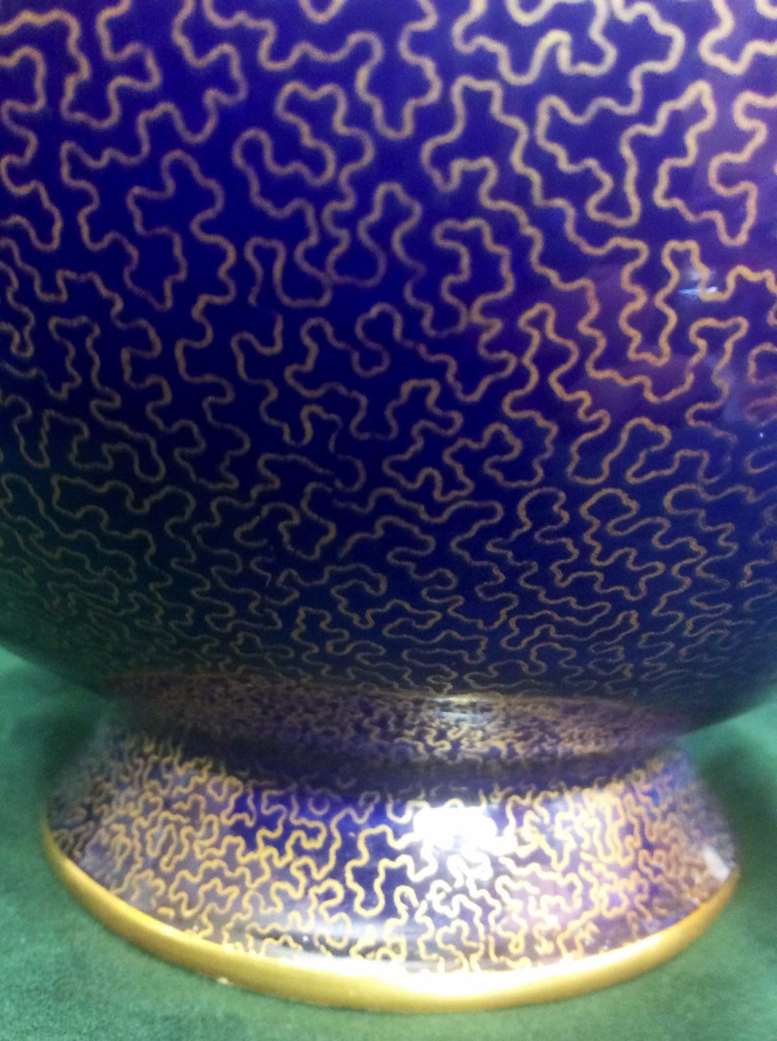 Rare Old Hall 1790 Vase Double Gold Handle 18611886 Ca. Etsy